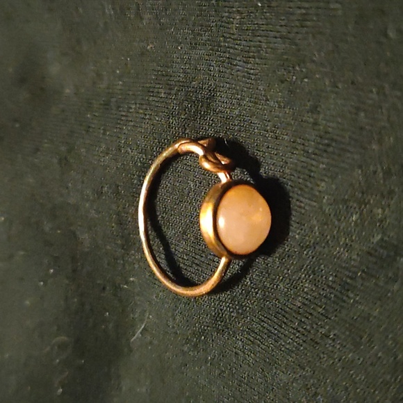 Victoria Trading Rose Quartz ring Size 9 - Picture 1 of 1